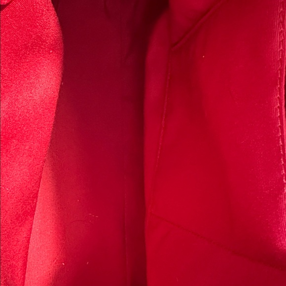 Coach Beautiful Cherry Red Soft Pebbled Leather Tote - Picture 12 of 14